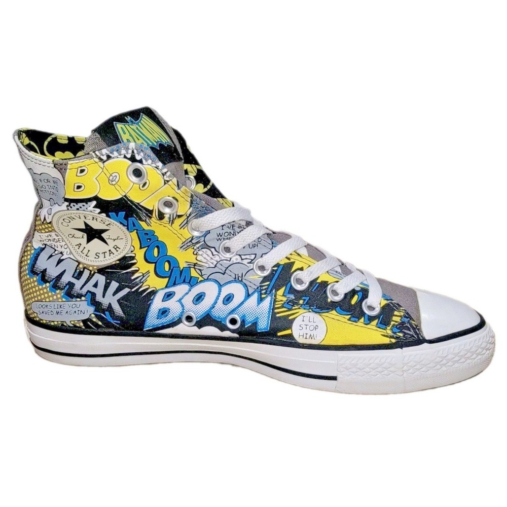 Converse Chuck Taylor All Star High Top Men's Size 10 DC Comics Batman Shoes - Picture 6 of 12